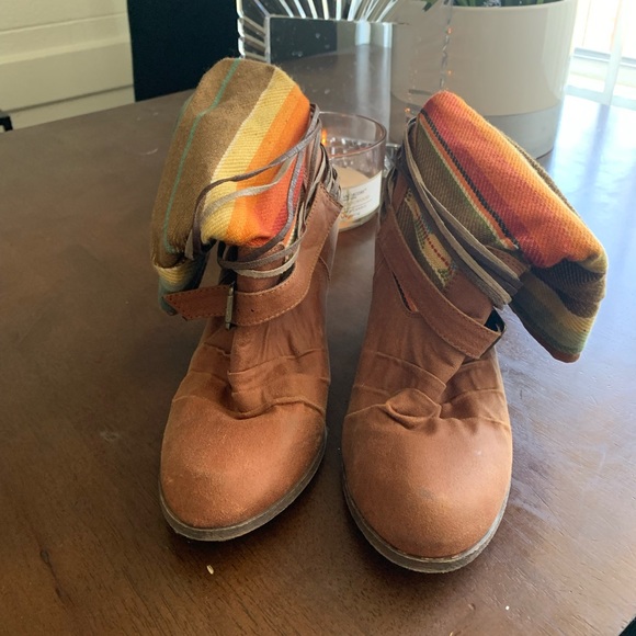 Rustic boots. In fair condition - Picture 4 of 4